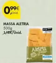 Oferta de Massa por 0,99€ em Pingo Doce