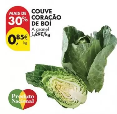 Oferta de A+ - Couve Coração De Boi por 0,85€ em Pingo Doce