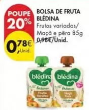 Oferta de Blédina - Bolsa De Fruta por 0,78€ em Pingo Doce