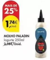 Oferta de Paladin - Molho por 1,74€ em Pingo Doce