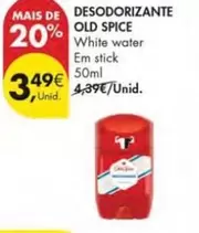 Oferta de Old Spice - Desodorizante por 3,49€ em Pingo Doce