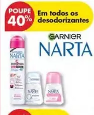 Oferta de Garnier - Em Todos Os Desodorizantesem Pingo Doce