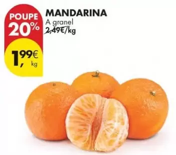 Oferta de A+ - Mandarina por 1,99€ em Pingo Doce