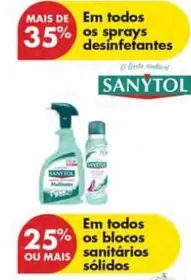 Oferta de Sanytol - Em Todos Os Blocos Sanitarios Sólidosem Pingo Doce