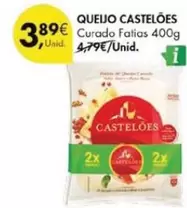 Oferta de Castelões - Queijo por 3,89€ em Pingo Doce