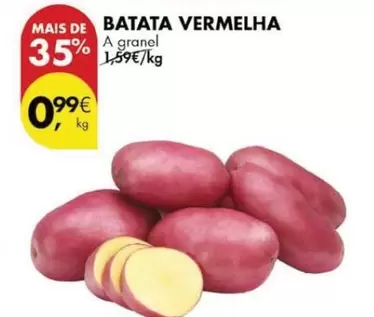 Oferta de A+ - Batata Vermelha por 0,99€ em Pingo Doce