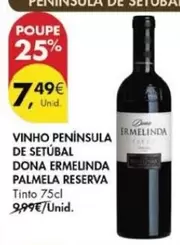 Oferta de Dona Ermelinda - Vinho Peninsula De Setubal por 7,49€ em Pingo Doce