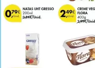 Oferta de Gresso - Nata Uht por 2,49€ em Pingo Doce