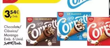 Oferta de El Corte Inglés - Chocolate/ Clássico/ Morango Emb. 6 Unid. por 3,54€ em Pingo Doce