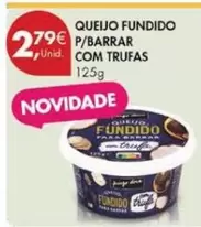 Oferta de .Com - Queijo Fundido P/ Barrar Com Trufas por 2,79€ em Pingo Doce