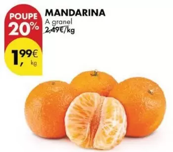 Oferta de A+ - Mandarina por 1,99€ em Pingo Doce