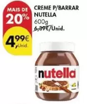 Oferta de Nutella - Creme P/ Barrar por 4,99€ em Pingo Doce