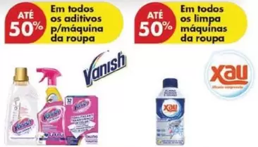 Oferta de Vanish - Em Todos Os Limitado P/Máquina Da Roupaem Pingo Doce