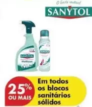 Oferta de Sanytol - Em Todos Os Blocos Sanitarios Sólidosem Pingo Doce