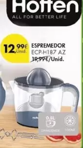 Oferta de Hoffen - Espremedor por 12,99€ em Pingo Doce