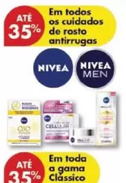 Oferta de Nivea - Em todos os cuidados de rosto antirrugasem Pingo Doce