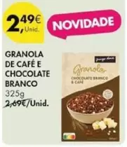 Oferta de Granola De Cafe E Chocolate por 2,49€ em Pingo Doce