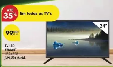 Oferta de Esmara - Tv Led por 99€ em Pingo Doce