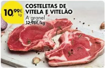 Oferta de A+ - Costeletas De Vitelao por 10,99€ em Pingo Doce