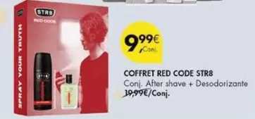 Oferta de Coffret Red Code STR8 por 9,99€ em Pingo Doce