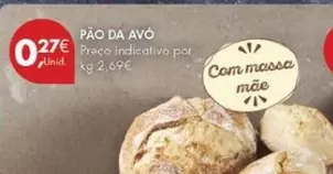 Oferta de .Com - Pao Da Avo por 0,27€ em Pingo Doce