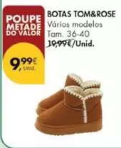 Oferta de Valor - Botas por 9,99€ em Pingo Doce