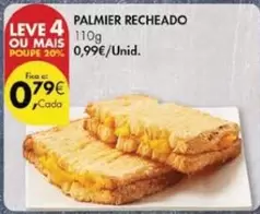 Oferta de Palmer Recheado por 0,79€ em Pingo Doce