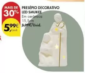 Oferta de Smukee - Presépio Decorativo Led por 5,99€ em Pingo Doce