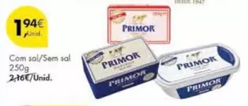 Oferta de Primor - Com Sal/Sem Sal por 1,94€ em Pingo Doce