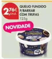 Oferta de .Com - Queijo Fundido P/ Barrar Com Trufas por 2,76€ em Pingo Doce