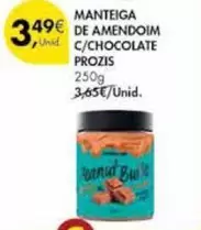 Oferta de Prozis - Manteiga De Amendoim C/chocolate por 3,49€ em Pingo Doce