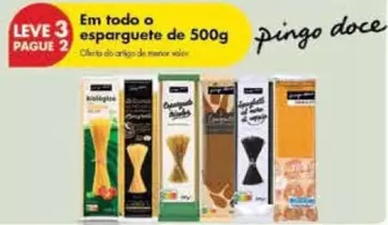 Oferta de Pingo doce - Em Todo O Esparguete De 500gem Pingo Doce