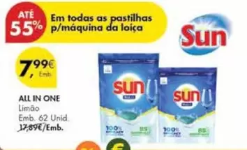 Oferta de Sun - All In One por 7,99€ em Pingo Doce