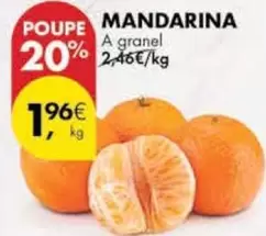 Oferta de A+ - Mandarina por 1,96€ em Pingo Doce