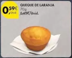 Oferta de Queque De Laranja por 0,59€ em Pingo Doce