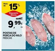 Oferta de Postas De Perca Do Nilo por 9,99€ em Continente Bom dia