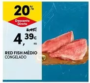 Oferta de Red Fish Medio por 4,39€ em Continente Bom dia