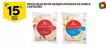 Oferta de Castelões - Selecao De Queijos Fatiadosem Continente Bom dia