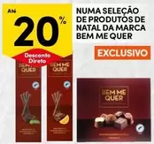 Oferta de Numa Selecao De Produtos De Natal Da Marcaem Continente Bom dia