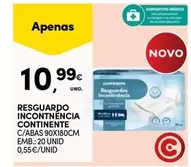 Oferta de €CO+ - Resguardo Incontinencia por 10,99€ em Continente Bom dia