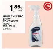 Oferta de Continente - Limpa Chuveiro Spray por 1,85€ em Continente Bom dia