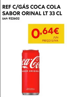 Oferta de Coca cola - Original por 0,64€ em Recheio