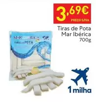 Oferta de Mar Ibérica - Tiras De Pota por 3,69€ em Recheio