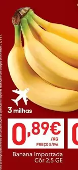 Oferta de A+ - Banana Importada por 0,89€ em Recheio