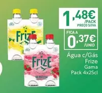 Oferta de Frize - Agua C/Gas por 1,48€ em Recheio