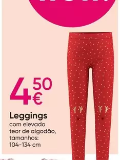 Oferta de .Com - Leggings por 4,5€ em Pepco