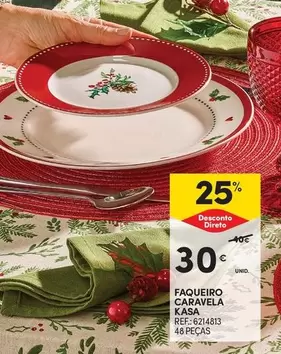 Oferta de Kasa - Faqueiro Caravela por 30€ em Continente