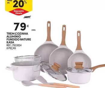 Oferta de Nature - Trem Cozinha Aluminio Fundido por 79€ em Continente