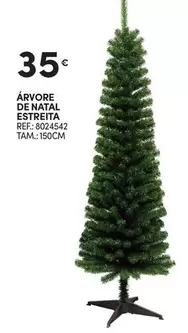 Oferta de Árvore De Natal Estreita por 35€ em Continente