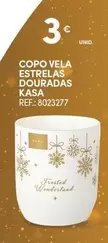 Oferta de Kasa - Copa Vela Estrelas Douradas por 3€ em Continente